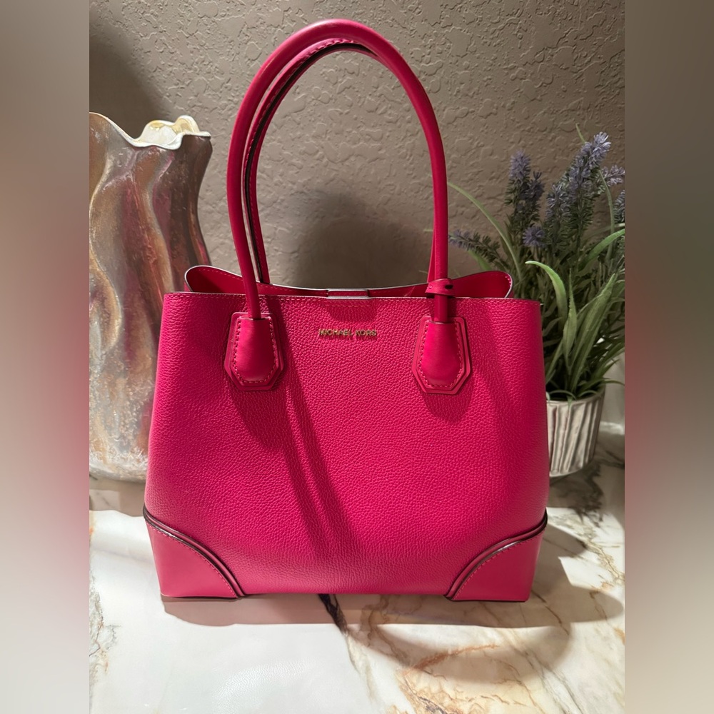 Michael Kors Fuchsia Tote Bag